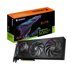 Graphics Card, GIGABYTE, NVIDIA GeForce RTX 5060 Ti, 16 GB, GDDR7, 128 bit, PCIE 5.0 16x, GPU 2722 MHz, Triple slot Fansink, 1xHDMI, 3xDisplayPort, GV-N506TAORUSE-16GD1.0