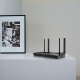 Wireless Router, TP-LINK, 1800 Mbps, Wi-Fi 6, 1 WAN, 4x10/100/1000M, Number of antennas 4, ARCHERAX23