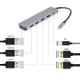 I/O ADAPTER USB-C TO HDMI/USB3/3IN1 A-CM-COMBO3-03 GEMBIRD