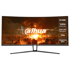 LCD Monitor, DAHUA, DHI-LM34-E330C, 34, Gaming/Curved/21 : 9, Panel VA, 3440x1440, 21:9, 165Hz, 1 ms, Tilt, Colour Black, LM34-E330C