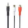CABLE AUDIO 3.5MM TO 2RCA/SOCKET CCA-406 GEMBIRD
