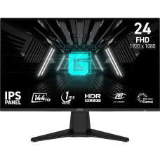 LCD Monitor, MSI, G242L E14, 23.8, Gaming, Tilt, Matte, Panel IPS, 1920x1080, 16:9, 144Hz, 1 ms, Colour Black, G242LE14