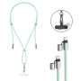 CABLE USB-C TO USB-C 1.65M/LANYARD GREEN 7991007 INTENSO