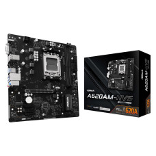 Mainboard, ASROCK, AMD A620A, SAM5, Micro-ATX, Memory DDR5, Memory slots 2, A620AM-HVS