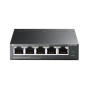 Switch, TP-LINK, Desktop/pedestal, 5x10Base-T / 100Base-TX, PoE ports 4, TL-SF1005P