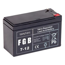 BATTERY 12V 7AH VRLA/FGB7-12 EMU