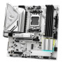 Mainboard, ASROCK, AMD B850, SAM5, Micro-ATX, Memory DDR5, Memory slots 4, 4xPCI-Express 4.0 4x , 1xPCI-Express 5.0 16x, 1xM.2, 1xHDMI, 1xDisplayPort, 1xAudio-In, 1xAudio-Out, 1xMicrophone, 4xUSB 2.0, 3xUSB 3.2, 1xUSB-C, 1xRJ45, B850MSTEELLEGENDWIFI