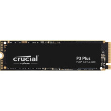 SSD, CRUCIAL, P3 Plus, 1TB, M.2, NVMe, 3D NAND, Write speed 3600 MBytes/sec, Read speed 5000 MBytes/sec, TBW 220 TB, MTBF 1500000 hours, CT1000P3PSSD8