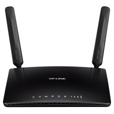 Wireless Router, TP-LINK, 300 Mbps Wireless N 4G LTE Router, Wi-Fi 4 (802.11n), Data speed 300 Mbit/s, Ethernet WAN Yes, SIM card slot Yes, WAN connection type RJ-45, Ethernet LAN Yes, 3G Yes, 4G Yes, 4xLAN ports, TL-MR6400