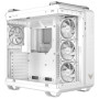 Case, ASUS, TUF Gaming GT502 Horizon, MidiTower, Case product features Transparent panel, Not included, ATX, MicroATX, MiniITX, Colour White, TUFGAMGT502HORIZONWHT
