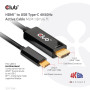CABLE HDMI TO USB-C 1.8M/M/M CAC-1334 CLUB3D