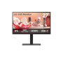 LCD Monitor, LG, 27BA75QB-B, 27, Panel IPS, 2560x1440, 16:9, 100Hz, Matte, Speakers, Swivel, Pivot, Height adjustable, Tilt, Colour Black, 27BA75QB-B