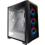 Case, XILENCE, XILENT BREEZE, MidiTower, Not included, ATX, MicroATX, MiniITX, Colour Black, XG131
