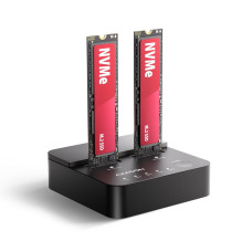 SSD ACC DOCK STATION USB-C/2XM.2 NVME ADSA-M2C22L AXAGON SSD ACC DOCK STATION USB-C/2XM.2 NVME ADSA-M2C22L AXAGON