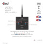 VIDEO SWITCH HDMI 2PORT/CSV-1384 CLUB3D