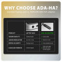 ADAPTER USB-C TO AUDIO 3.5MM/DAC 0.1M ADA-HA AXAGON