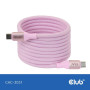 CABLE USB-C TO USB-C 2M/MAGNETIC PINK CAC-3031 CLUB3D CABLE USB-C TO USB-C 2M/MAGNETIC PINK CAC-3031 CLUB3D