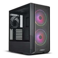 Case, LIAN LI, LANCOOL 216RX BLACK, MidiTower, Case product features Transparent panel, ATX, EATX, MicroATX, MiniITX, Colour Black, G99.LAN216RX.00