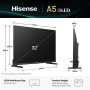 TV Set, HISENSE, 32 , Full HD, 1920 x 1080 pixels, Flat, 16:9, QLED, 32A5Q