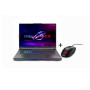 Notebook, ASUS, ROG Strix, G16 (2025), CPU AMD RyzenT 9, 8940HX, 2.4 GHz, 16 , 1920 x 1200 pixels, RAM 16 GB, DDR5-SDRAM, SSD 1000 GB, Discrete graphics NVIDIA GeForce RTX 5070 Ti, 12 GB, On-board graphics Yes, OS installed Windows 11 Home, Colour Black,G