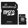 MEMORY MICRO SDHC 8GB C10/W/ADAPTER MR957 MEDIARANGE