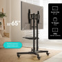TV SET ACC MOBILE STAND/32-65/BLACK TS1351-B ONKRON