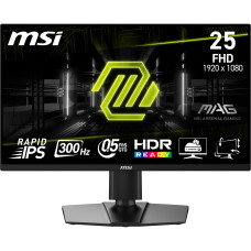 LCD Monitor, MSI, 24.5 , 1920 x 1080 pixels, Full HD, Native aspect ratio 16:9, Flat, MAG255PXF