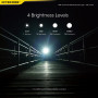 FLASHLIGHT T SERIES 700 LUMENS/TIP SE BLACK NITECORE