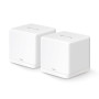 Wireless Router, MERCUSYS, Wireless Access Point / Router, 2-pack, 1500 Mbps, Mesh, IEEE 802.3ac, IEEE 802.11a, IEEE 802.11b, IEEE 802.11g, IEEE 802.11n, IEEE 802.11ax, 2x10/100/1000M, LAN \ WAN ports 3, HALOH60X(2-PACK)