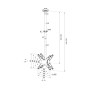 TV SET ACC CEILING MOUNT 32-75/FPMA-C340DBLACK NEOMOUNTS