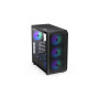 Case, ENDORFY, Arx 700 ARGB, MidiTower, Case product features Transparent panel, Not included, ATX, MicroATX, MiniITX, Colour Black, EY2A013