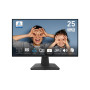 LCD Monitor, MSI, PRO MP252, 24.5, Panel IPS, 1920x1080, 16:9, 100Hz, Matte, 1 ms, Speakers, Tilt, Colour Black, PROMP252