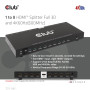 VIDEO SPLITTER HDMI 8PORT/3D 4K 60HZ CSV-1383 CLUB3D