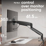 MONITOR ACC DESK MOUNT/13-32 BLACK G100-B ONKRON