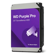 HDD, WESTERN DIGITAL, Purple Pro, 12TB, 512 MB, 7200 rpm, 3,5, WD122PURP