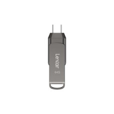 MEMORY DRIVE FLASH USB3.1 64GB/D400 LJDD400064G-BNQNG LEXAR