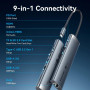 NB ACC DOCKING STATION 9IN1/USB-C 0.15M TGVHB VENTION