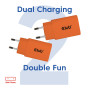 MOBILE CHARGER WALL USB-C/2PK 30W ORANGE CAC-3023 CLUB3D