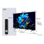 TV Set, TCL, 75 , 4K Ultra HD, 3840 x 2160 pixels, Flat, 16:9, QLED, 75P7K