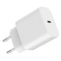 CHARGER USB-C 20W 1PORT/TA-UC-PD20-01-W GEMBIRD