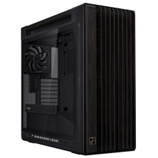 Case, ASUS, ProArt PA602 Wood Edition - Tempered Glass Panel, MidiTower, Case product features Transparent panel, ATX, EATX, MicroATX, MiniDTX, MiniITX, Colour Black, PROARTPA602WOODTGPWM