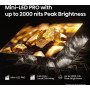 TV Set, HISENSE, 55 , 4K Ultra HD, 3840 x 2160 pixels, Flat, 16:9, ULED, 55U7QPRO