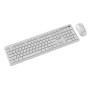 KEYBOARD +MOUSE WRL ENG/WH KBS-WPS-01-W GEMBIRD