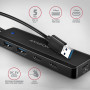 I/O HUB USB TRAVEL/0.19M HUE-C2A AXAGON