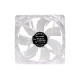 CASE FAN 120MM TRANSP 3PIN+4P/RED 12V XF046 XILENCE