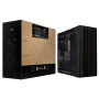Case, ASUS, ProArt PA602 Wood Edition - Tempered Glass Panel, MidiTower, Case product features Transparent panel, ATX, EATX, MicroATX, MiniDTX, MiniITX, Colour Black, PROARTPA602WOODTGPWM