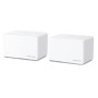 Wireless Router, MERCUSYS, Wireless Router, 2-pack, 3000 Mbps, Mesh, 3x10/100/1000M, HALOH80X(2-PACK)