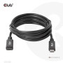 CABLE USB-C TO USB-C 2M/M/F CAC-1529 CLUB3D