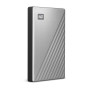 External HDD, WESTERN DIGITAL, My Passport Ultra, 2TB, USB 3.0, USB-C, Colour Silver, WDBC3C0020BSL-WESN