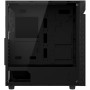Case, GIGABYTE, C200 GLASS, MidiTower, Not included, ATX, MicroATX, MiniITX, Colour Black, GB-C200G